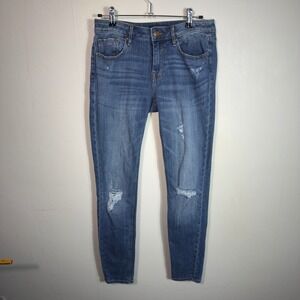 Vigoss‎ Jagger Skinny Jeans Womens W28 L29 Classic Fit Distressed Ripped Denim